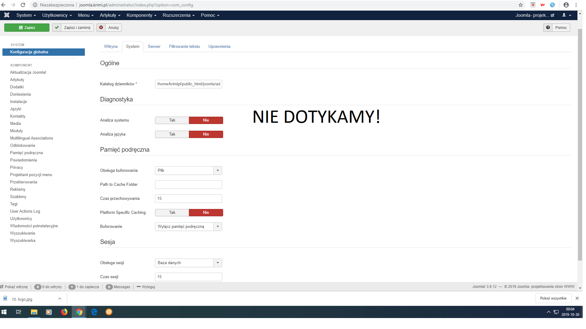 12b Konfiguracja globalna